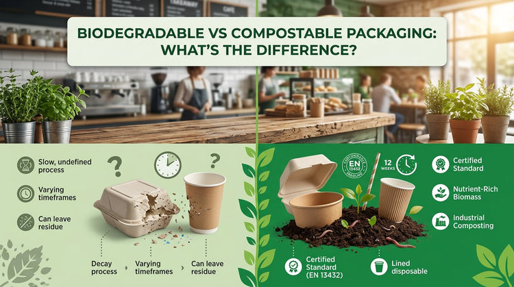 Biodegradable vs Compostable Packaging — What's the Difference?