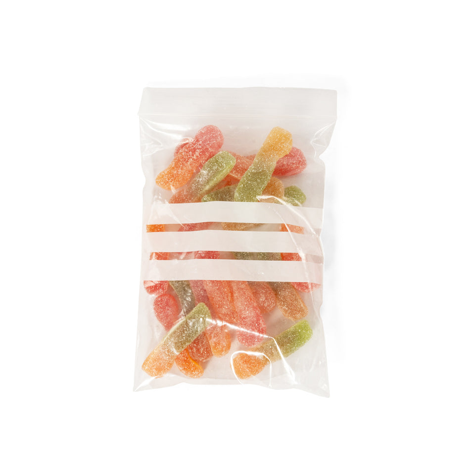 10,000 pcs GA125 4x5.5" Clear Write On Gripseal Bag