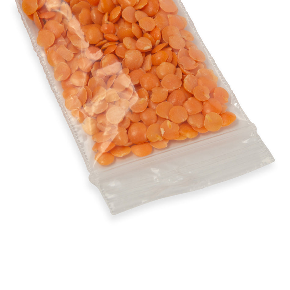 40000 pcs GL0 1.5x2.5" Plain Clear Gripseal Bag