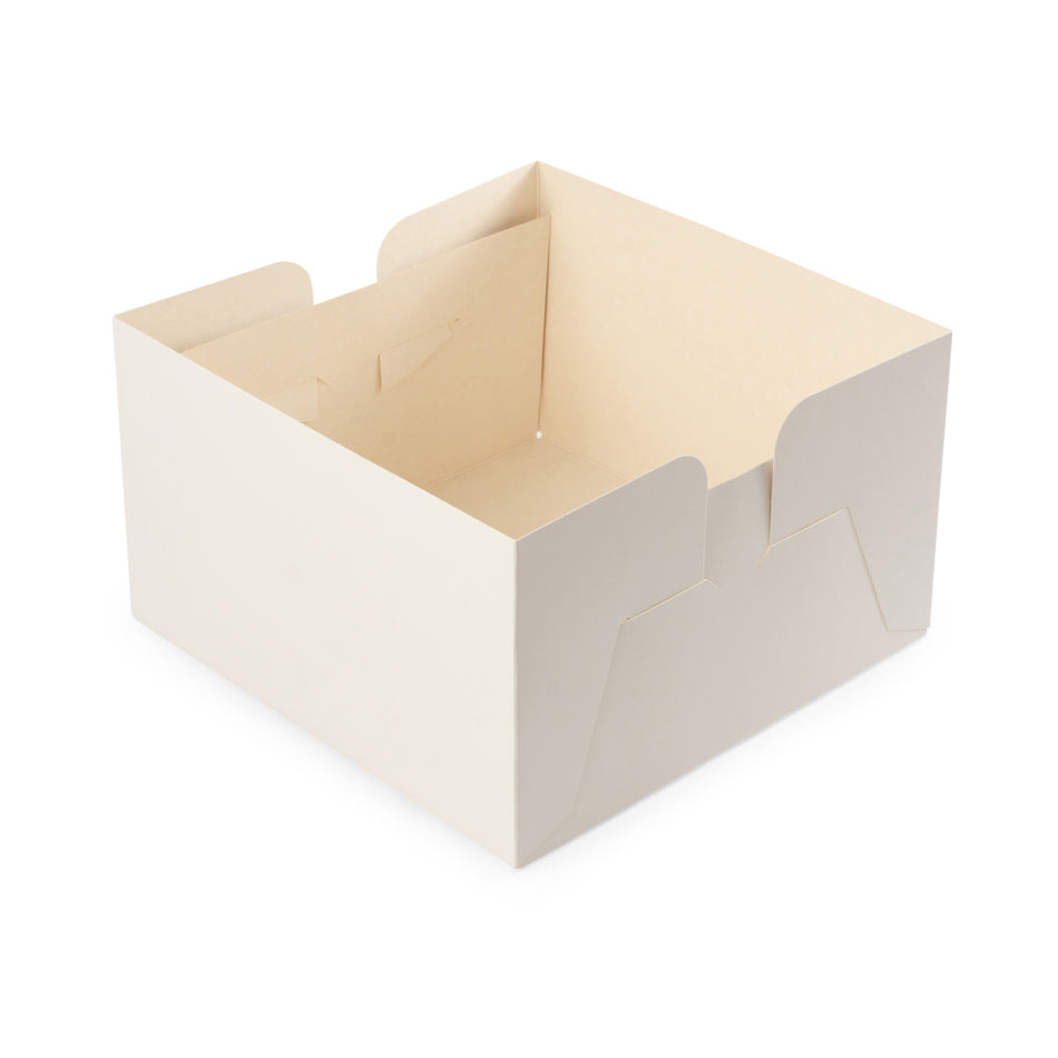 50 pcs 10" 250mm Square 2 Piece Cake Box