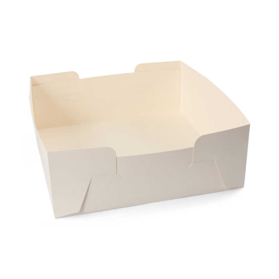 25 pcs (16") 400mm Square 2 Piece Cake Box