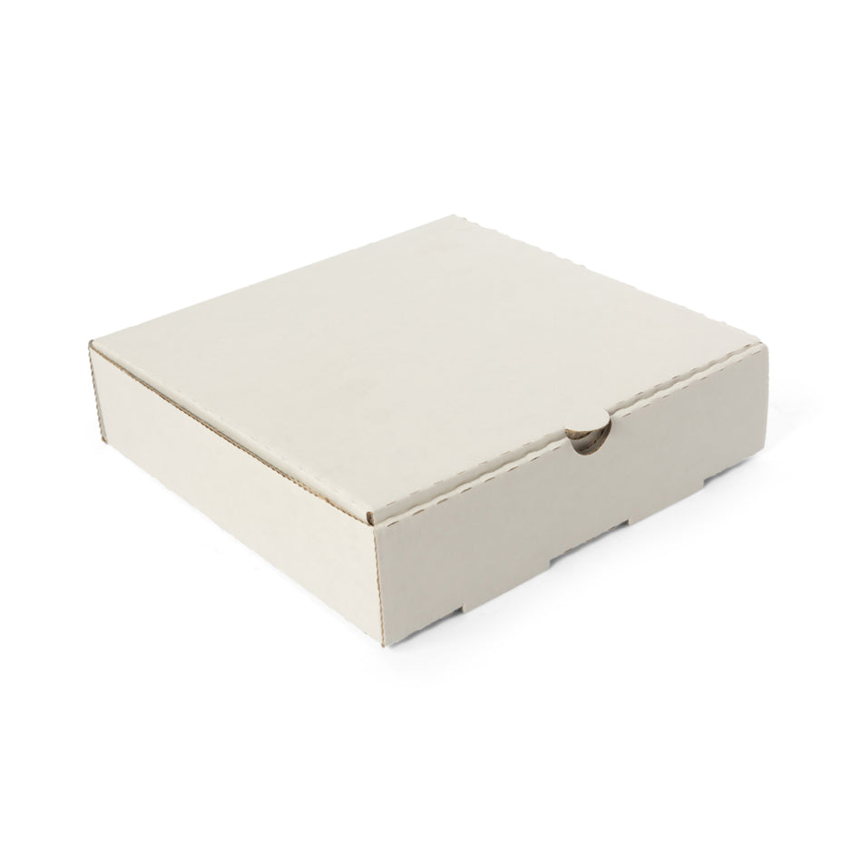 100 pcs 7" White Takeaway Pizza Boxes