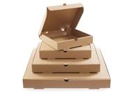 Brown Kraft Pizza Box Sample