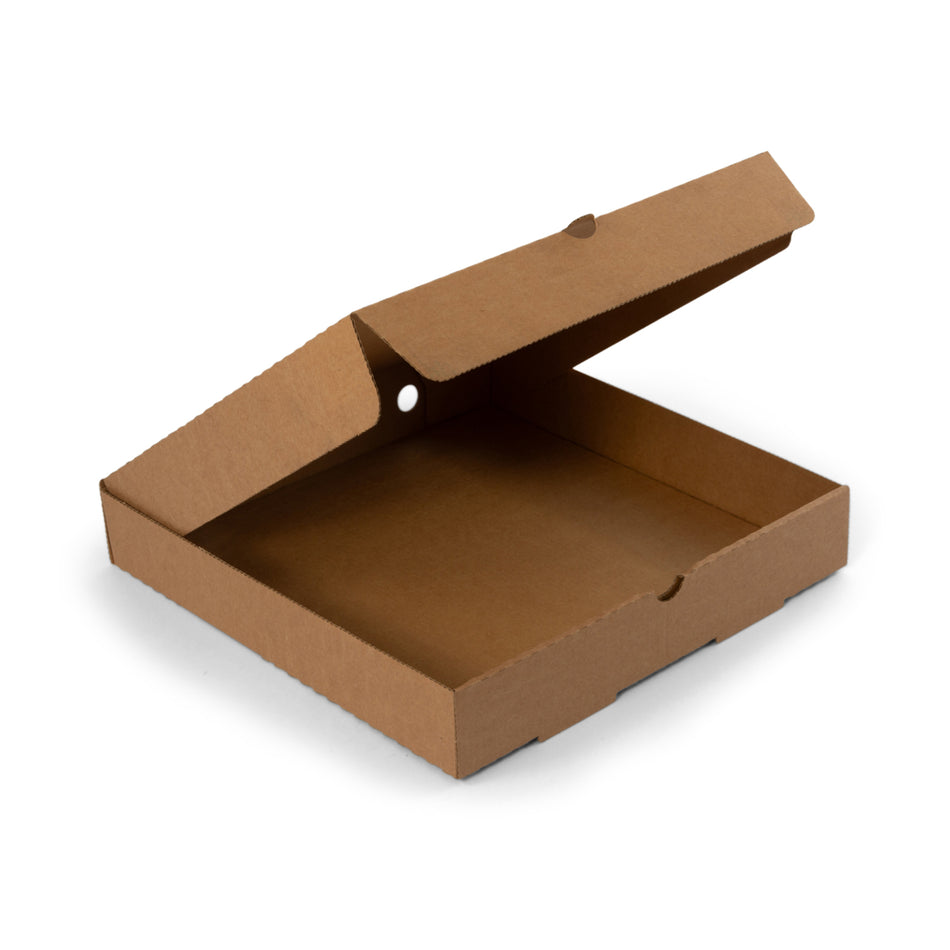 100 pcs 10" Brown Kraft Pizza Boxes