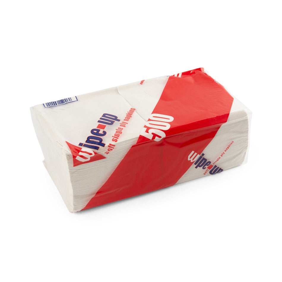 5000 pcs 30 x 30cm 1ply White Napkins