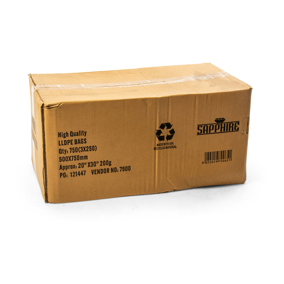 750 pcs 20" x 30" 200g Poly Bag