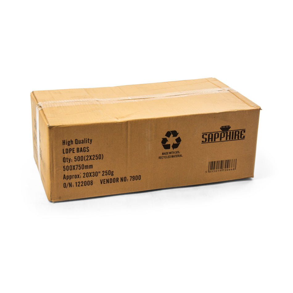 500 pcs 20" x 30" 250g Poly Bag