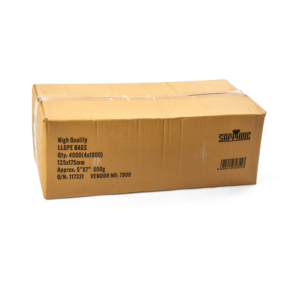 4000 pcs 5" x 7" 500g Poly Bag