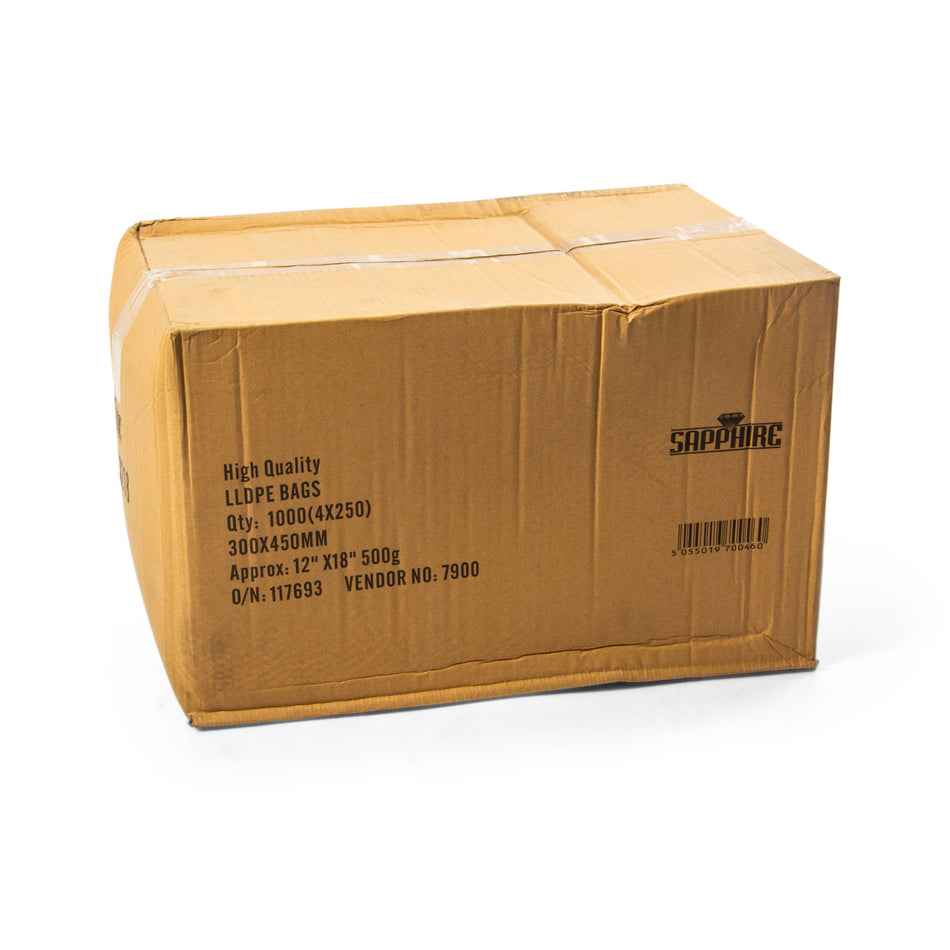 1000 pcs 12" x 18" 500g Poly Bag