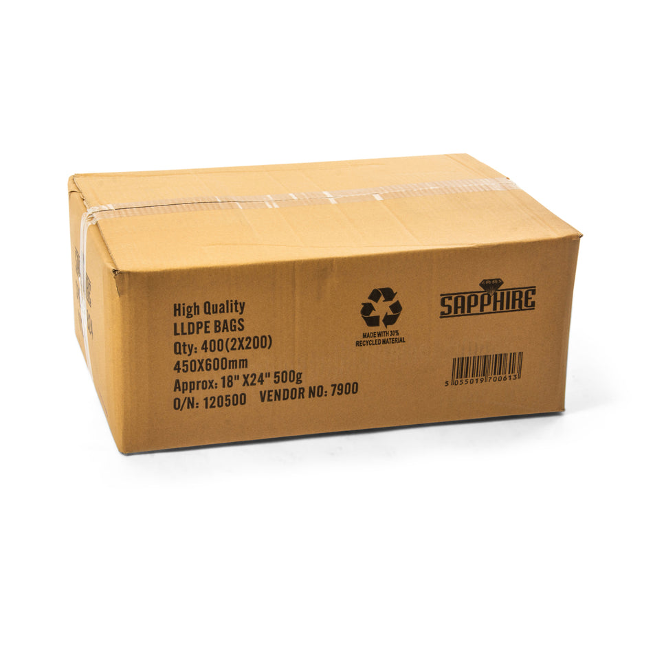 400 pcs 18" x 24" 500g Poly Bag