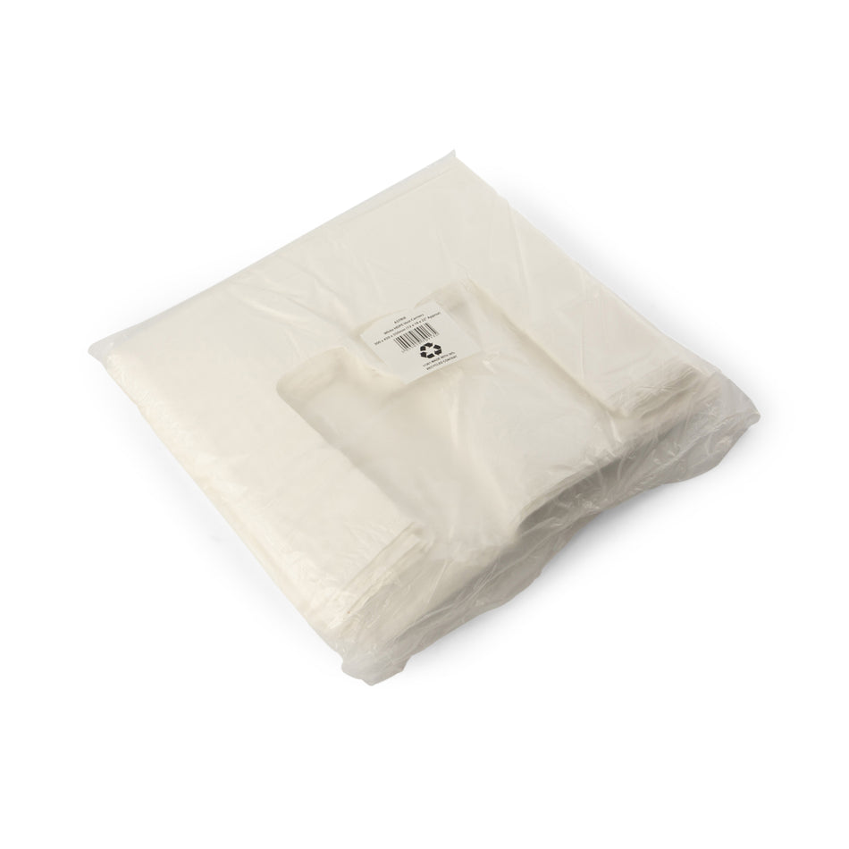 900 pcs 320mm x 450mm x 550mm 28mu White Vest Carrier Bags