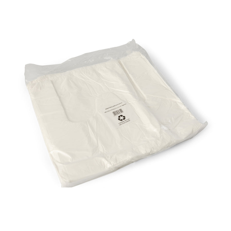 1200 pcs 280mm x 410mm x 510mm 12mu White Vest Carrier Bags