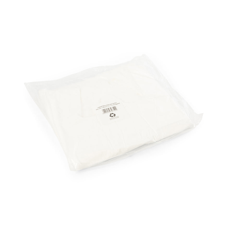 1400 pcs 260mm x 365mm x 440mm 14mu White Vest Carrier Bags