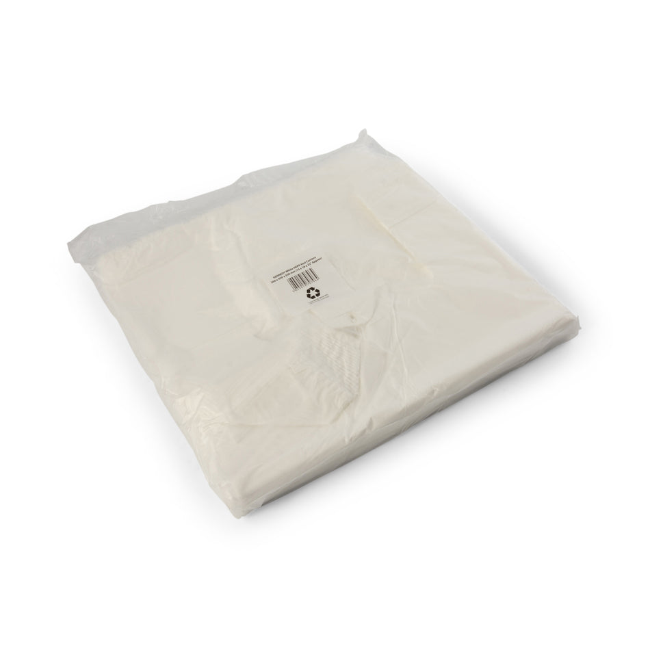 800 pcs 320mm x 450mm x 550mm 24mu White Vest Plastic Carrier Bags