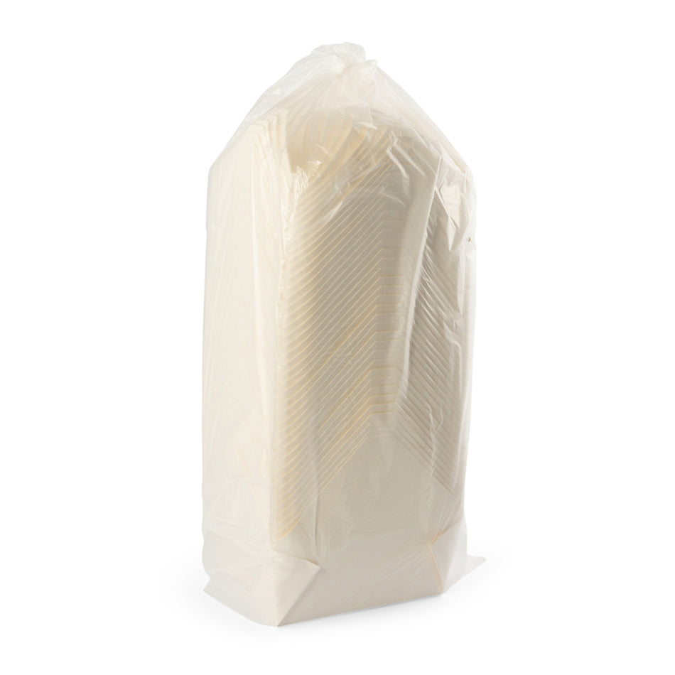 160 pcs No.4 White Leakproof Hot Food Takeaway Box
