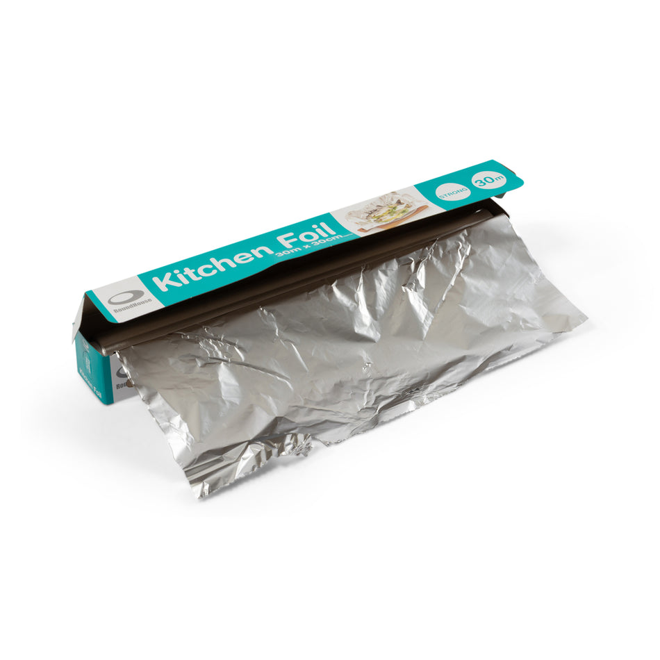 35 Rolls 300mm x 30m Aluminium Foil Roll - Retail Rolls