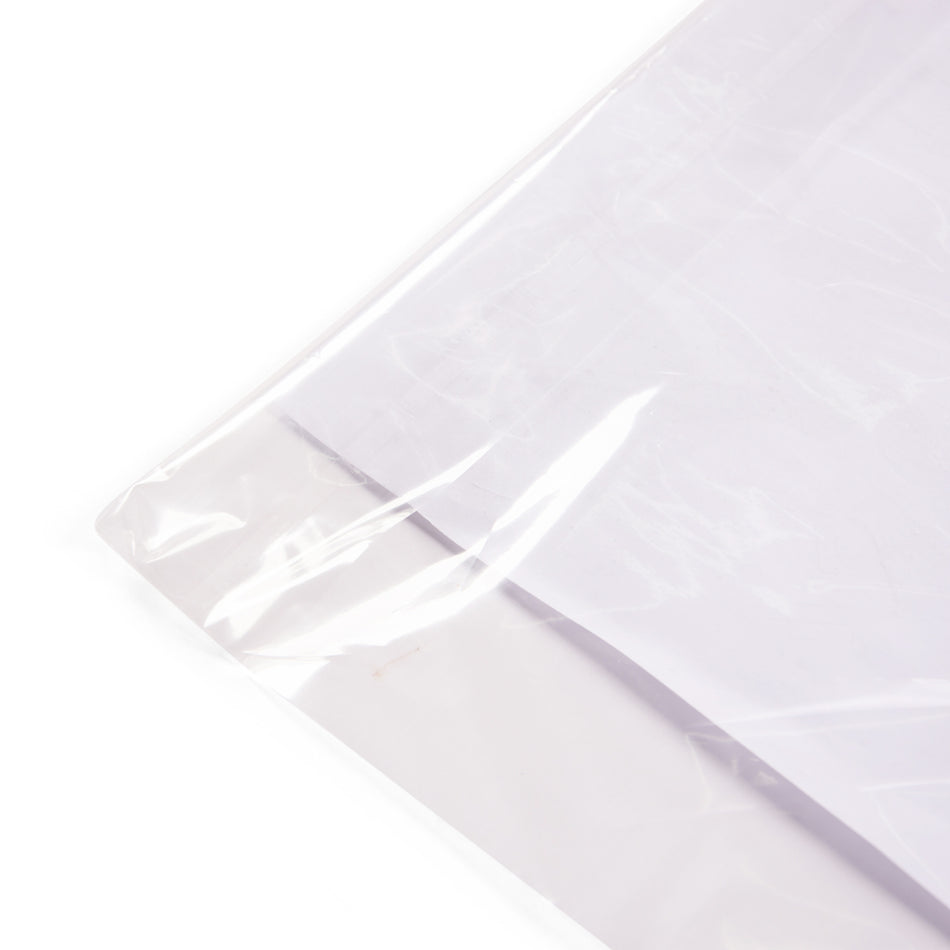 1000 pcs 10" x 12"+1.5" Clear Polypropylene Bags With Resealable Self Adhesive Strip