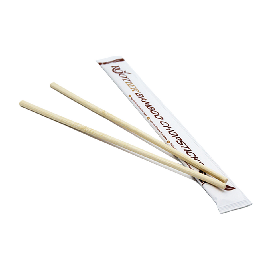 1000 Pcs Individually Paper Wrapped Bamboo Chopsticks