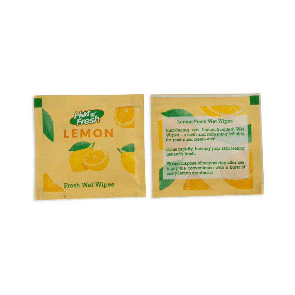 1000 pcs Lemon Handy Wet Wipes