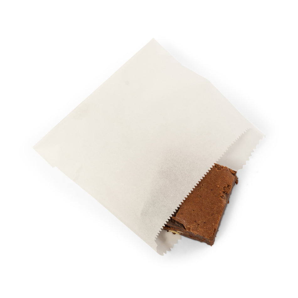 1000 pcs 5"x5" White Square Greaseproof Counter Bags