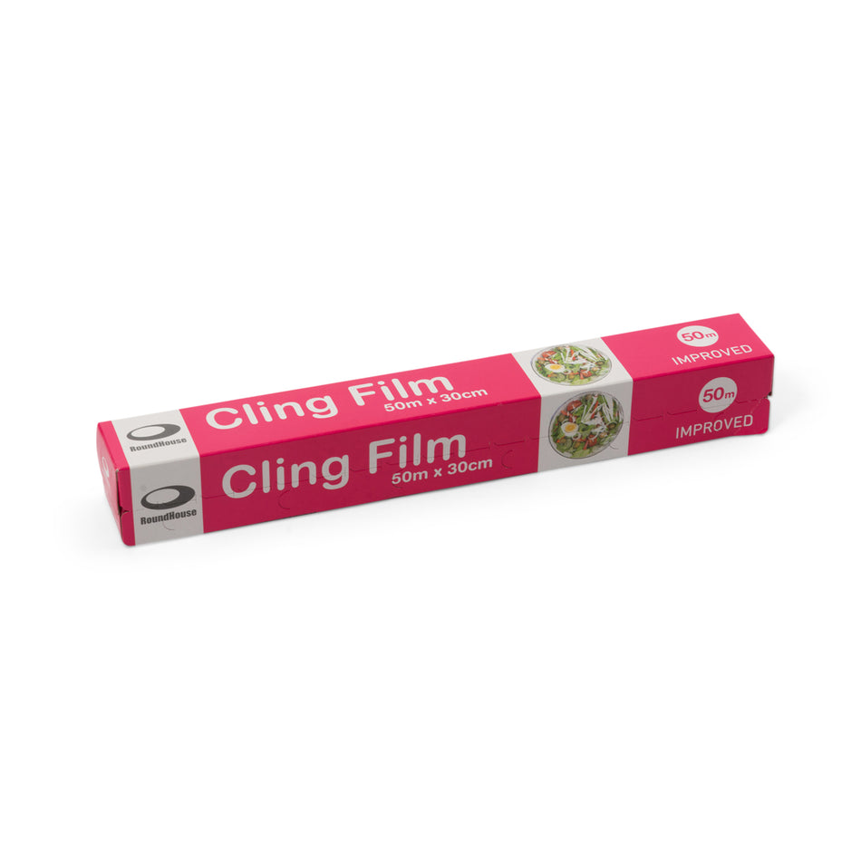 35 Rolls 300mm x 50m Cling Film Roll - Retails Rolls