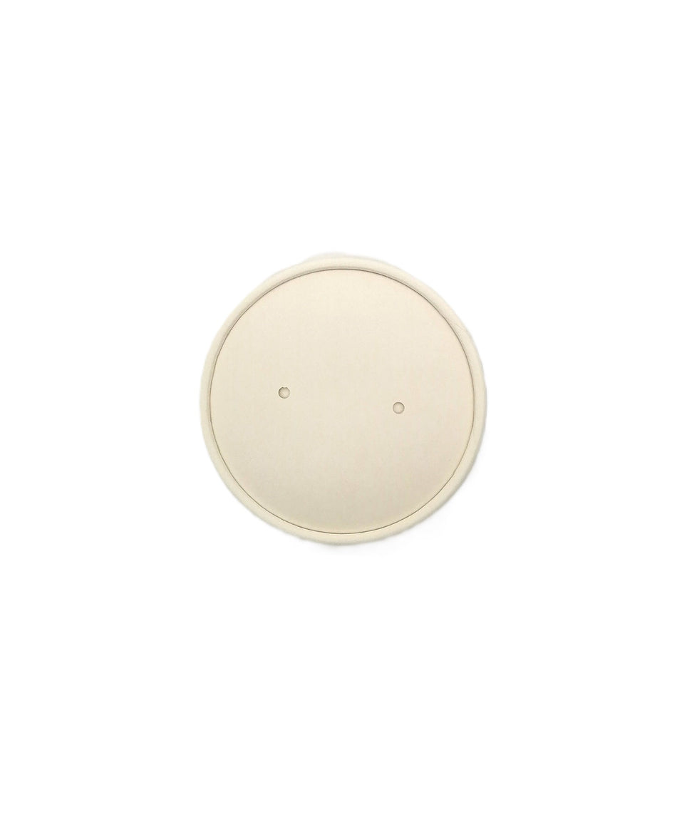 500 pcs White Paper Lid for 8oz Soup Container