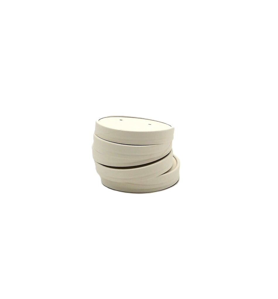 500 pcs White Paper Lid for 8oz Soup Container