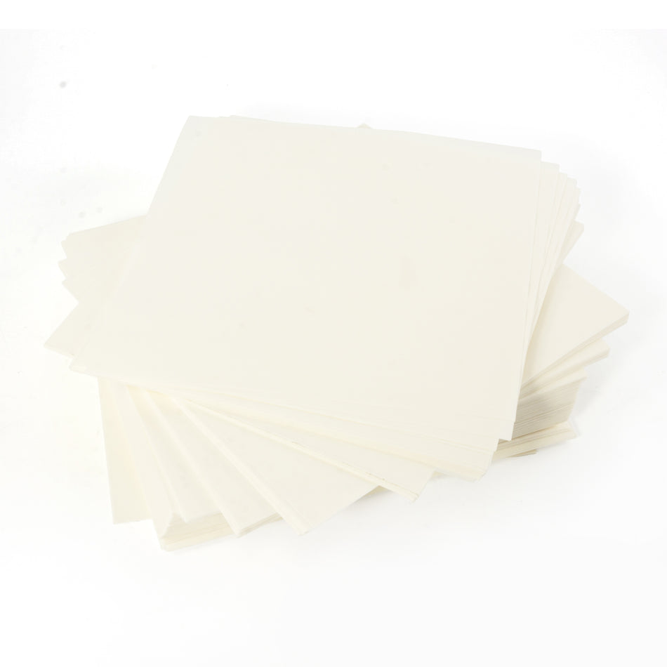 (9") 230mm Square Pure Bleached Greaseproof Paper