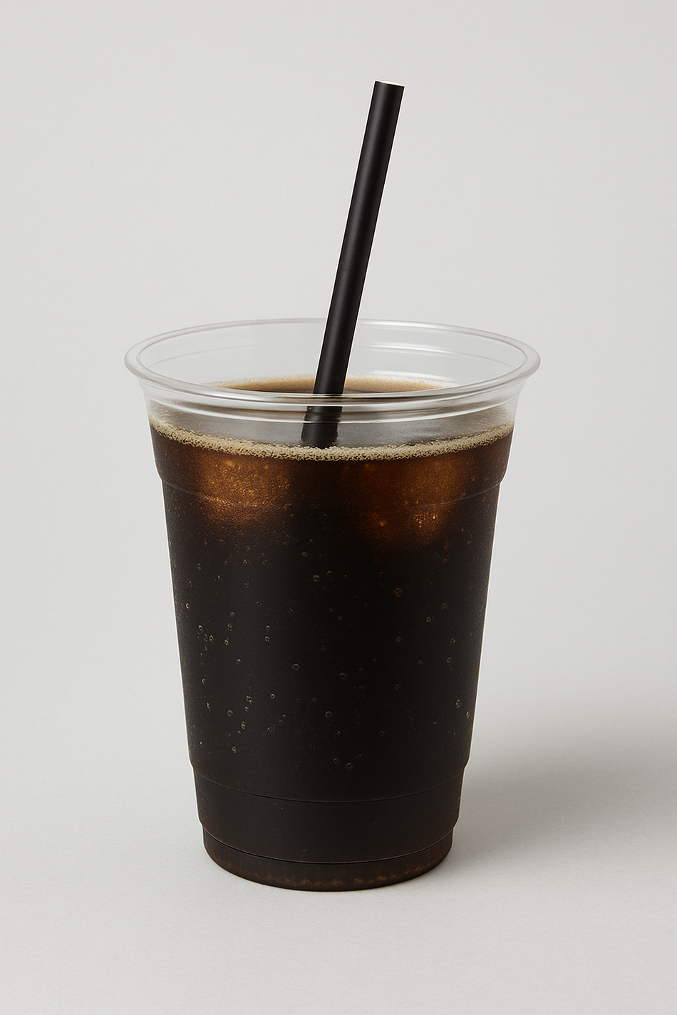 250 pcs Black Paper Straws 195mmx6mm