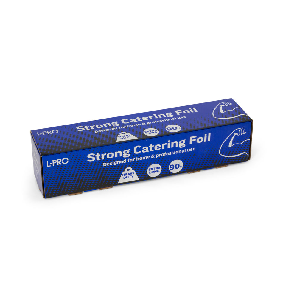 12 Rolls 300mm x 90m Strong Catering Aluminium Foil Rolls