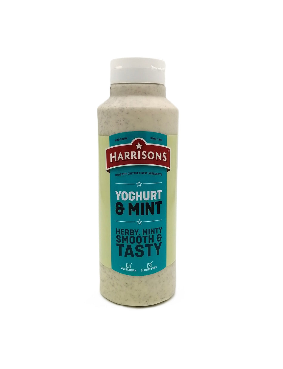 6 x Harrisons Yogurt & Mint Sauce (1L Bottles)