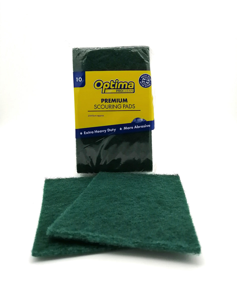 10pcs Premium Green Scourers