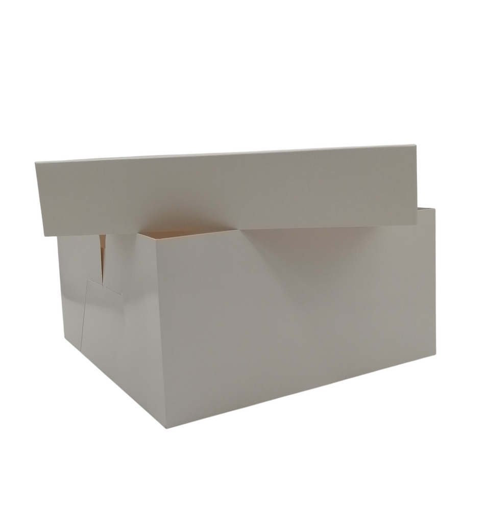 12" White Cake Box