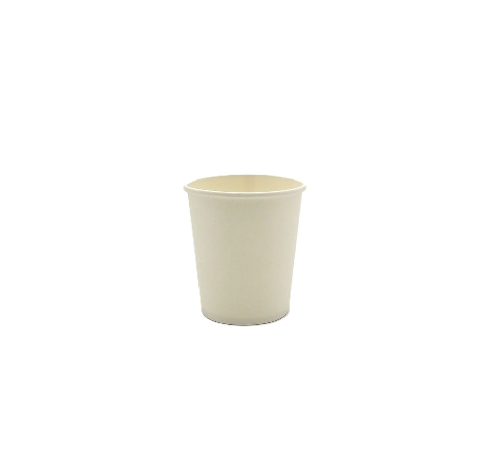 1000 pcs 7oz White Single Wall Hot Drinks Cups