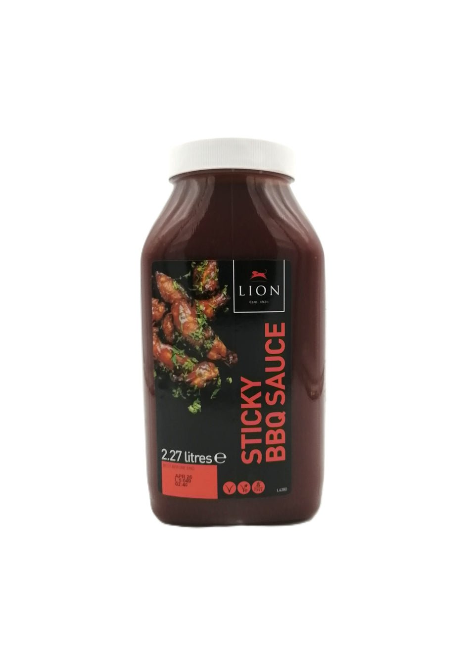 2x Lion Sticky BBQ Sauce (2.27 Litres)