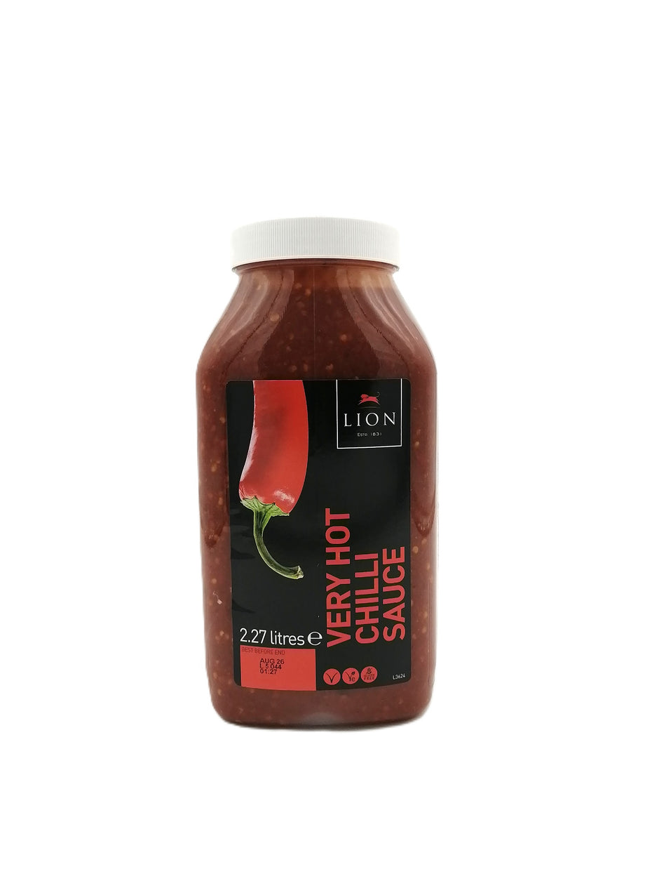 2x Lion Very Hot Chilli Sauce (2.27 Litres)