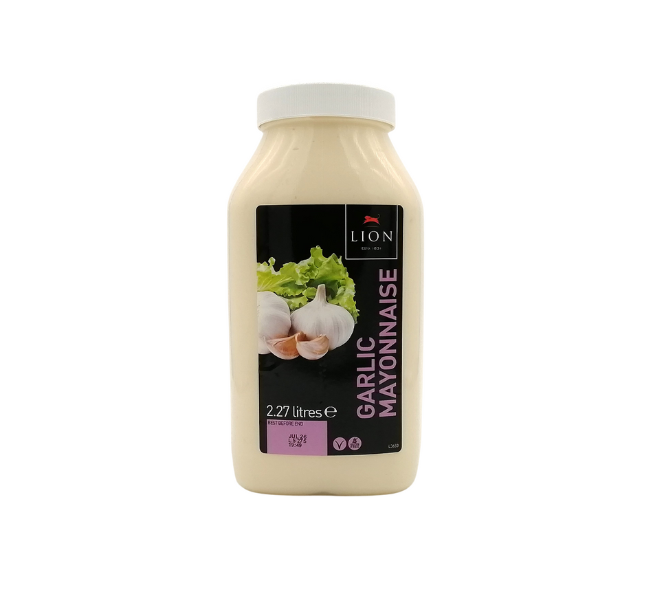 2x Lion Garlic Mayonnaise (2.27 Litres)