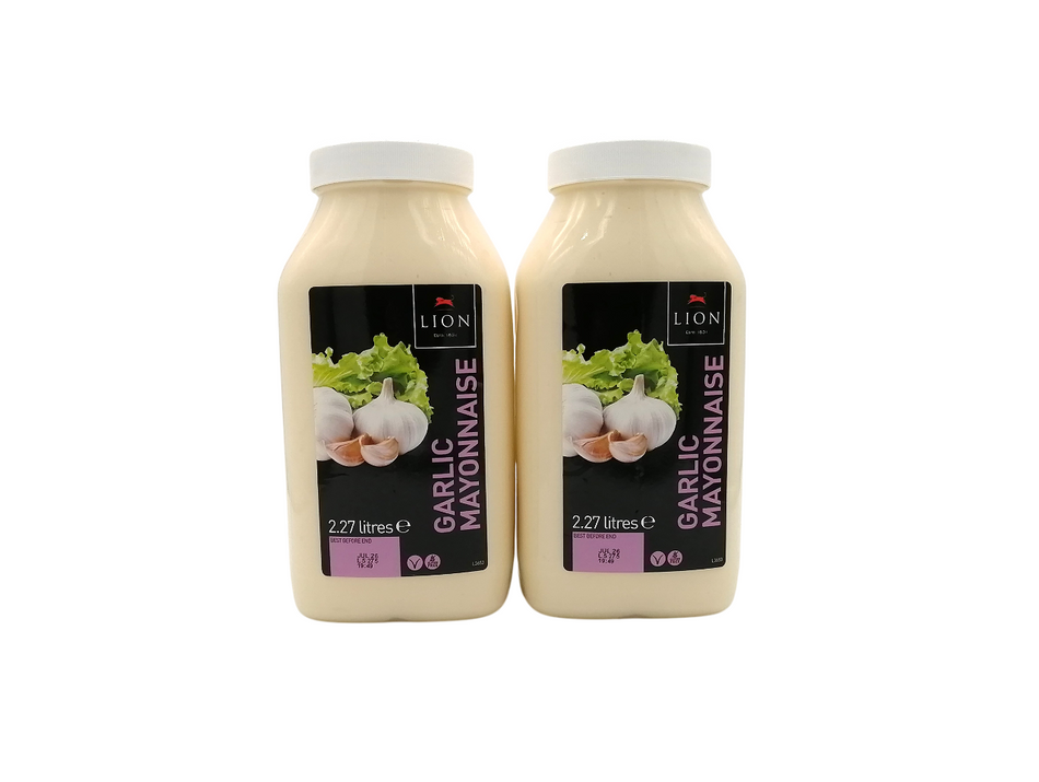 2x Lion Garlic Mayonnaise (2.27 Litres)
