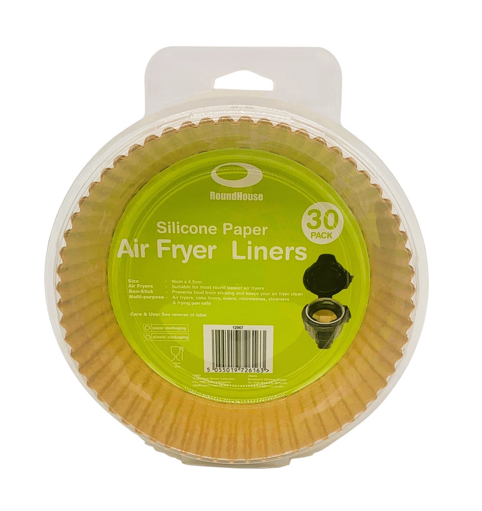 30pcs Round Silicone Paper Air Fryer Liners