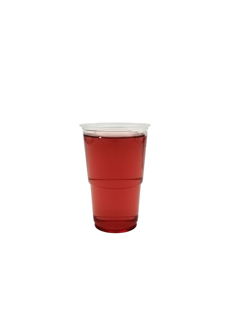 450pcs 10oz/Half Pint Clear Plastic Disposable Cups