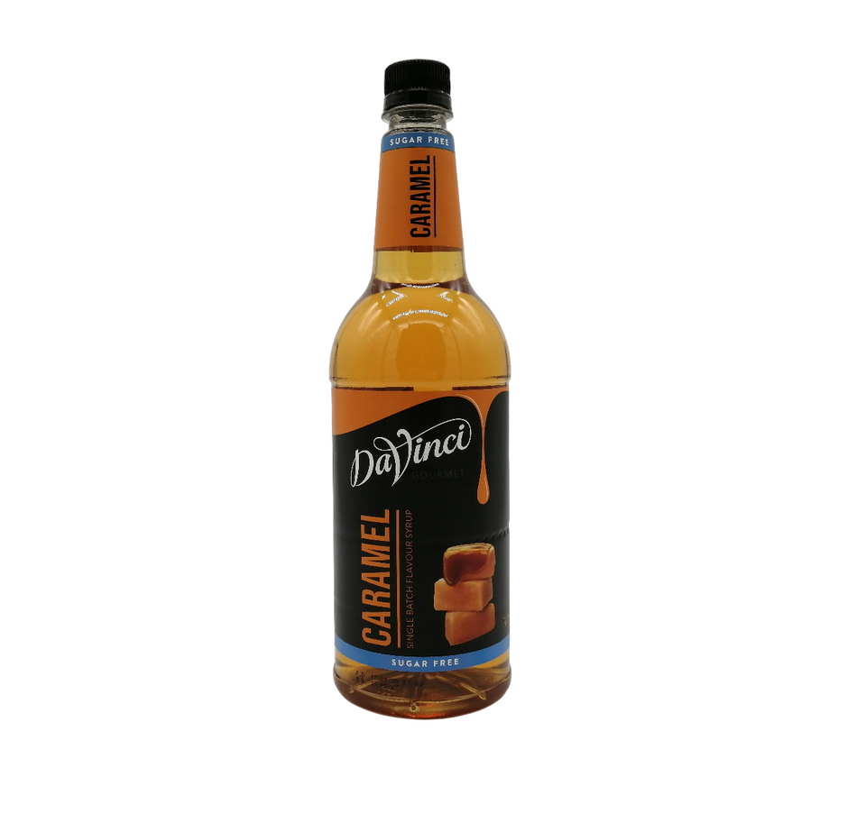 1 Litre DaVinci Sugar Free Caramel Syrup
