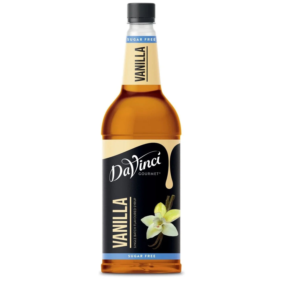 1 Litre DaVinci Sugar Free Vanilla Syrup