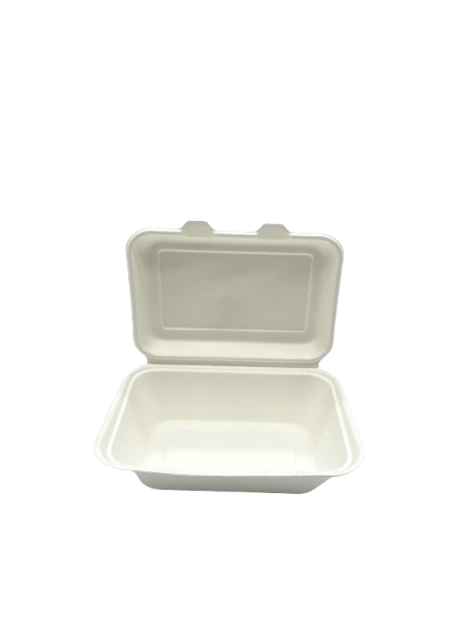 500 pcs 7" x 5" Bagasse Takeaway Burger Box