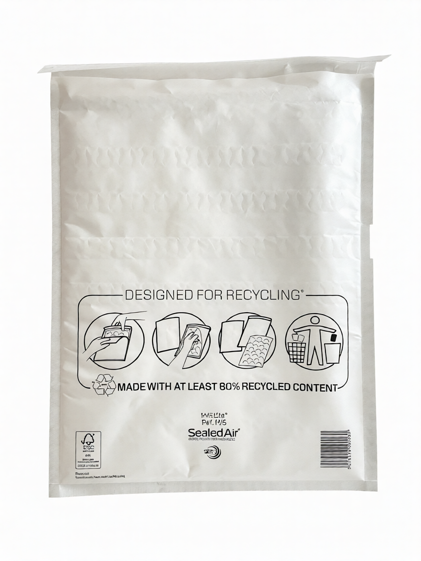 180 x 260mm Bubble-Lined Postal Bags