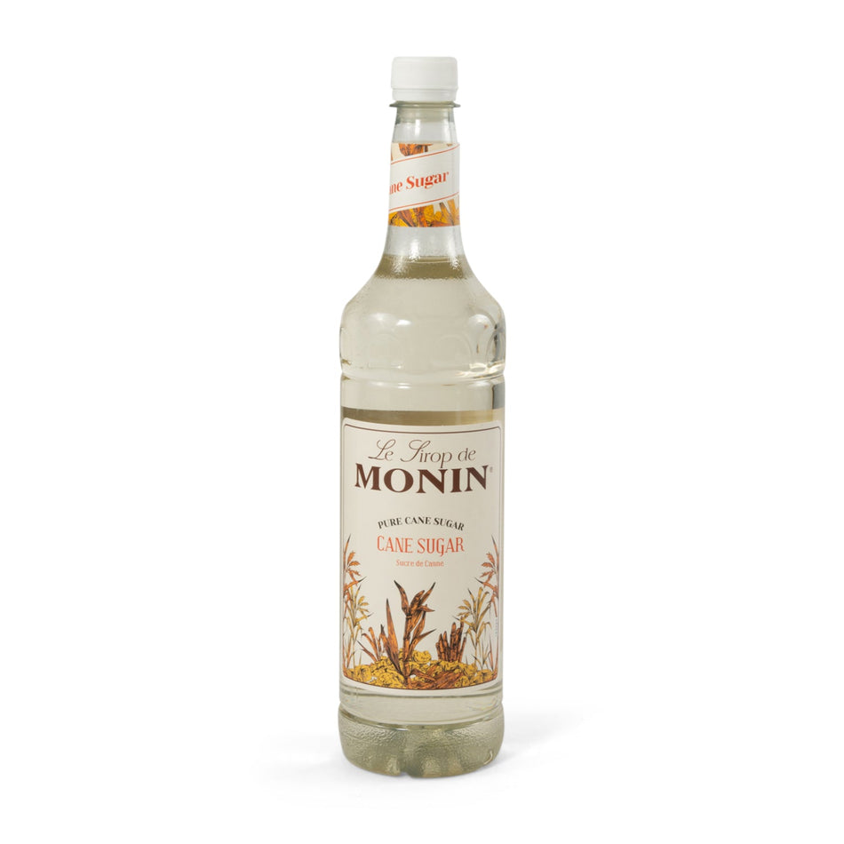 6 Bottles 1 Litre MONIN Pure Cane Sugar Drink Syrup