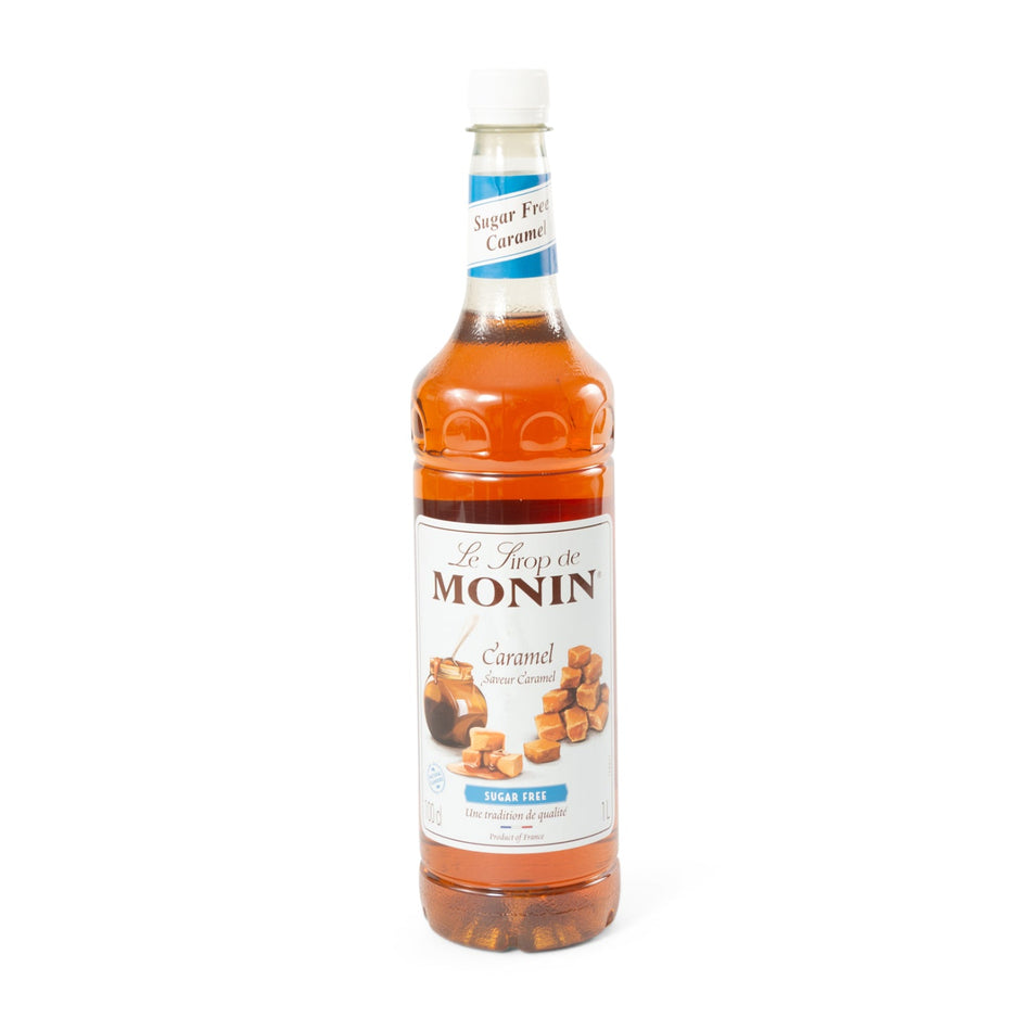 1 Litre MONIN Caramel Sugar Free Drink Syrup